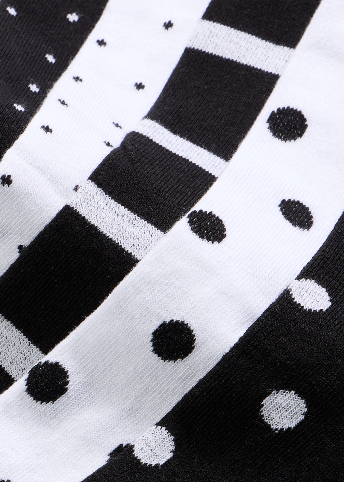 Ponožky s bio bavlnou (5 ks v balení) • čierna-biela • obchod bonprix