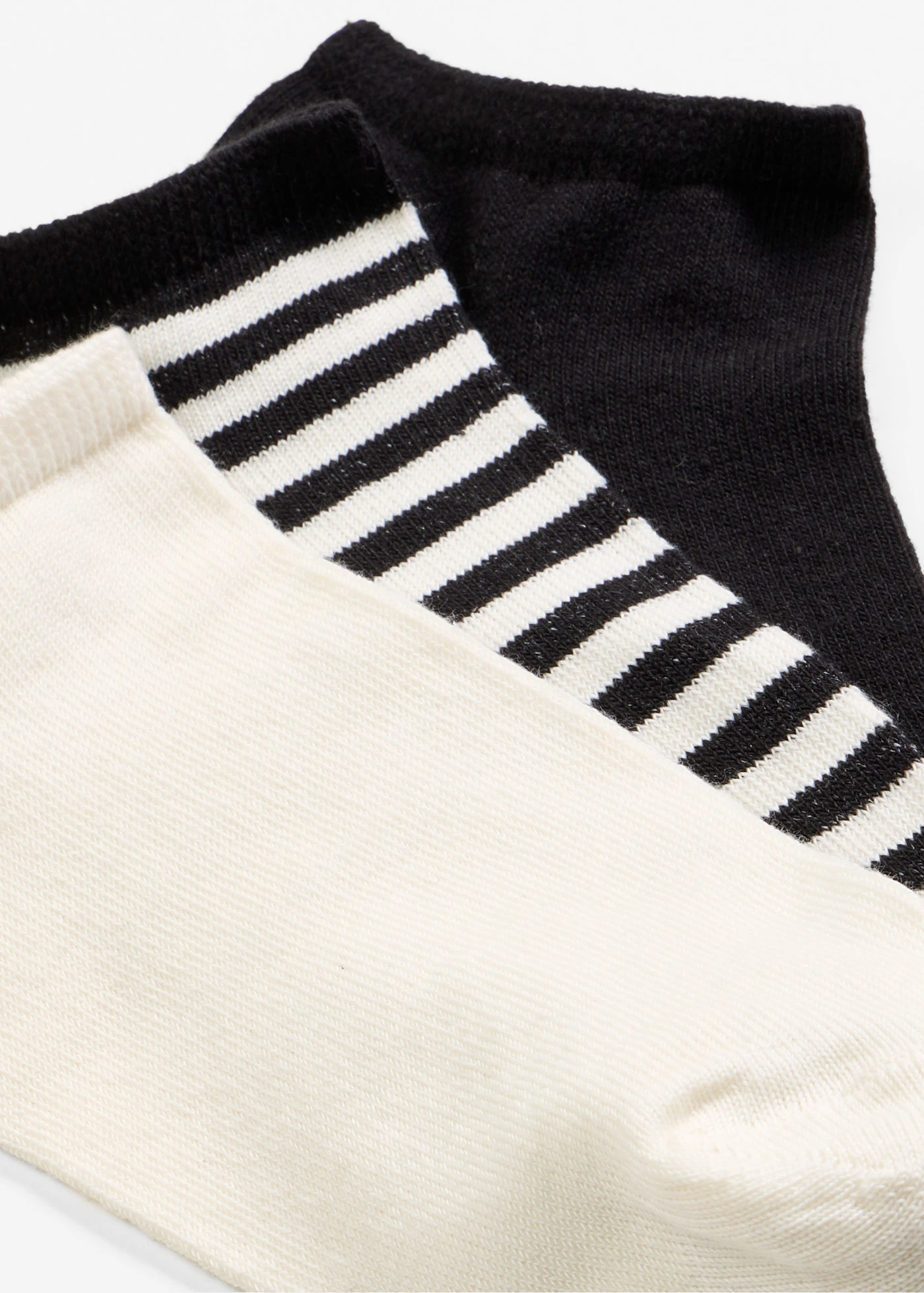 Skarpety do sneakersów, z bawełny organicznej (6 par) • czarny+biel wełny+czarny+biel wełny • sklep bonprix