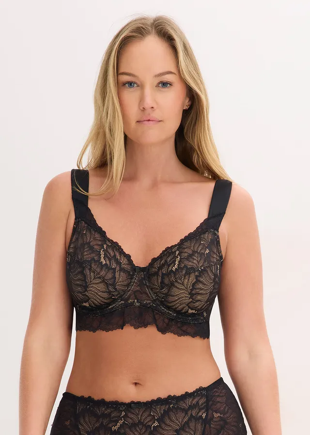 Soutien-gorge minimiseur à bretelles rembourrées • noir/marron clair • product-page.page-title-suffix