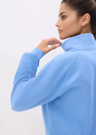 Bluza z czystej bawełny organicznej • niebieski • sklep bonprix