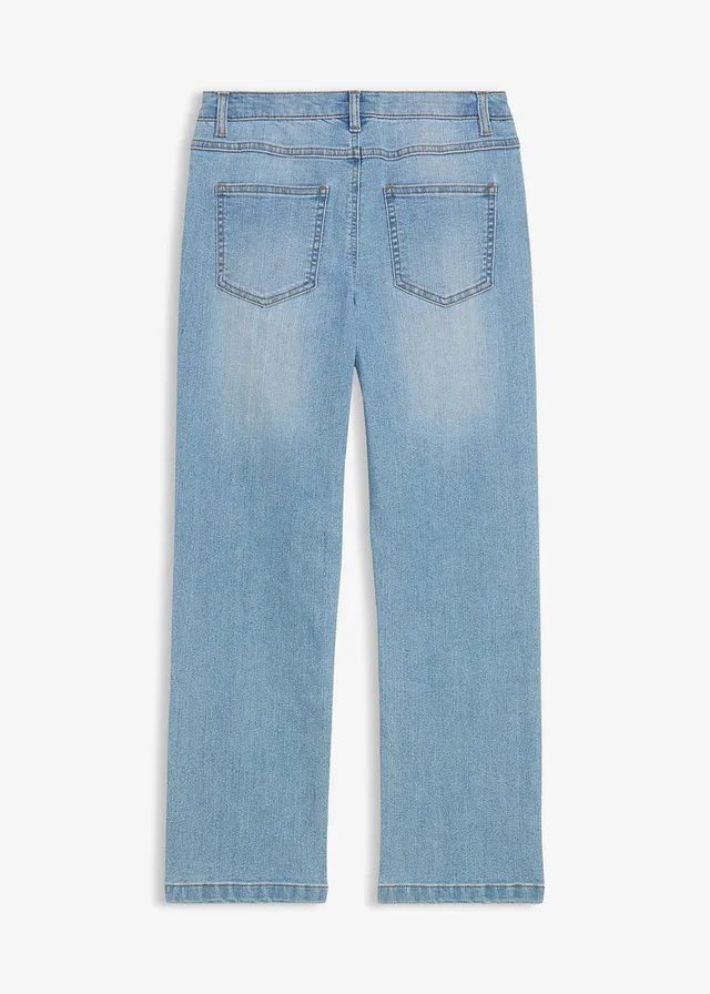 Blugi drepți Mid Waist