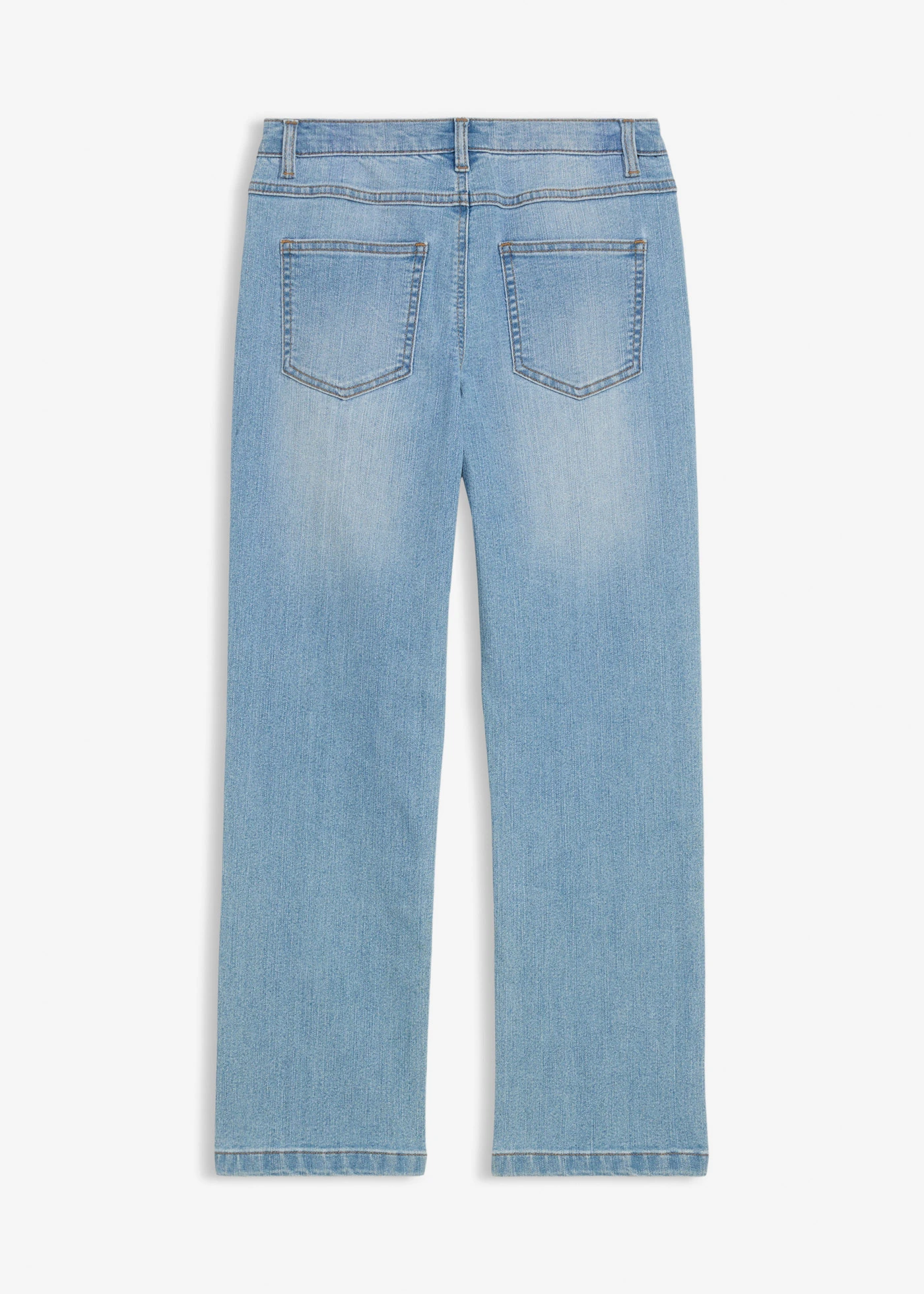 Straight farmer, Mid Waist • világoskék denim • bonprix áruház