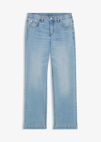 Dżinsy straight, mid waist • jasnoniebieski denim • sklep bonprix