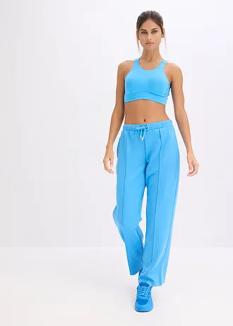 Racerback sport melltartó, enyhe tartással • brilliánskék • bonprix áruház