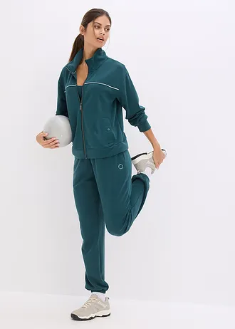 Sportnadrág modállal, ultra puha • olajzöld • bonprix áruház