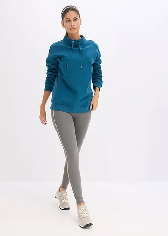 Sweat-shirt 100% coton, Couleur: pétrole