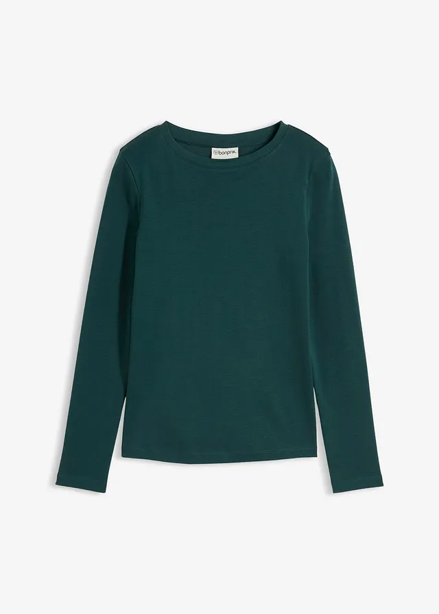 T-shirt manches longues 100% coton
