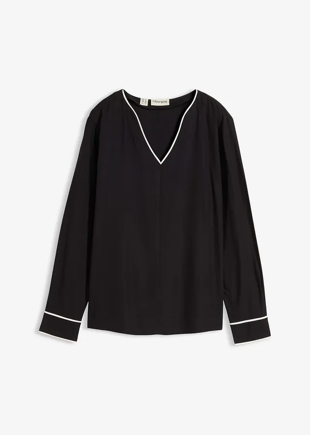 Tuniekblouse van soepele viscose