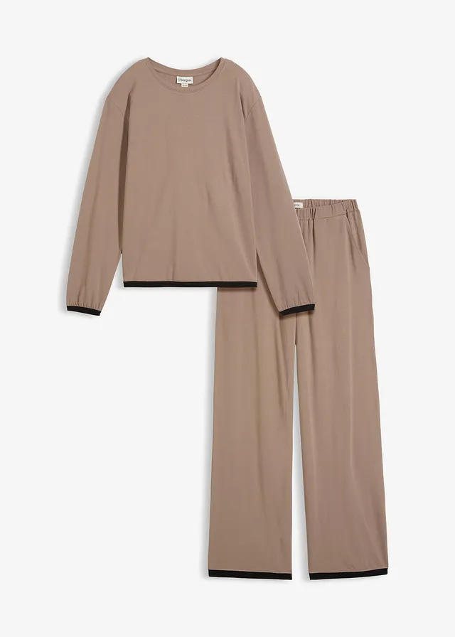 Katoenen joggingpak (2 delig set)