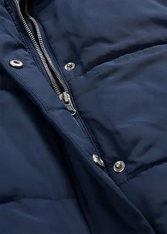 Gewatteerde jas met opstaande kraag • donkerblauw • bonprix online shop