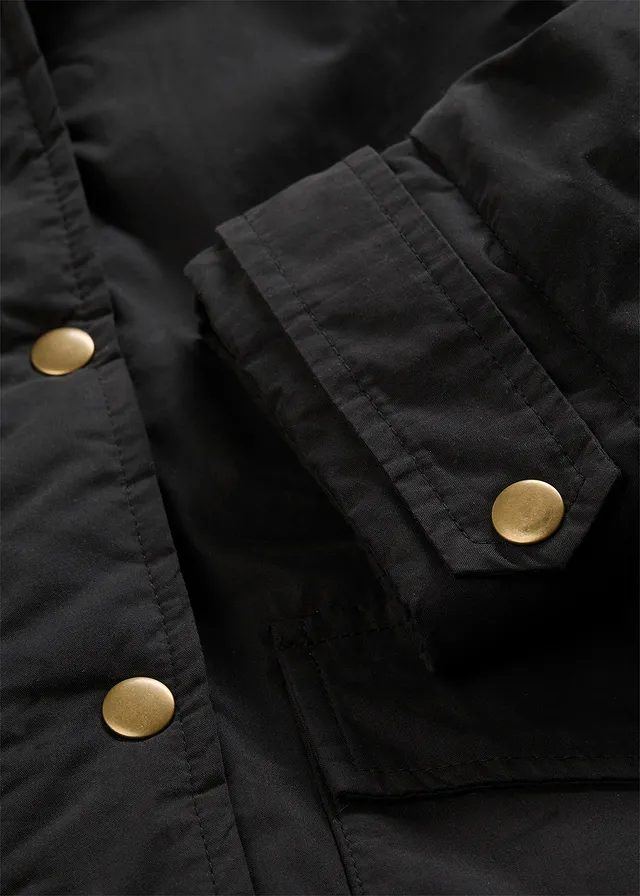 Ciepła parka • czarny • sklep bonprix