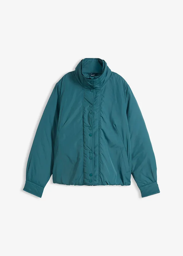 Waterafstotende outdoor jas in 2-in-1 look