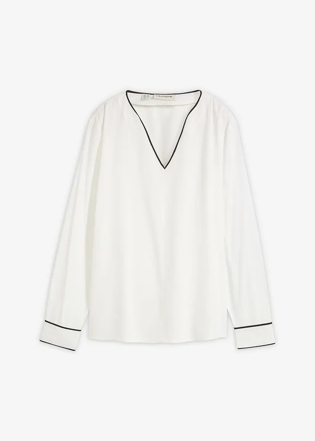 Tuniekblouse van soepele viscose