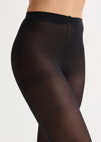 Dresuri cu chilot 50 DEN (2 perechi) • negru • magazin bonprix