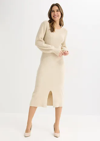 Samodržiace pančuchy s čipkou 20 DEN, farba: svetlobéžová-čierna