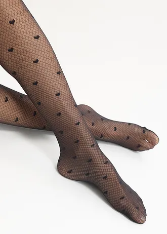 Panty met confortband 20 den, Kleur: zwart