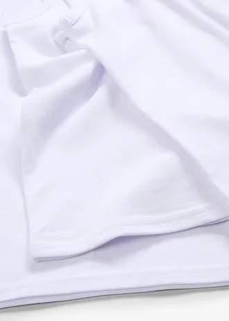 Lot de 3 débardeurs en coton doux • blanc • Boutique bonprix