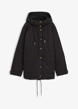 Parka chaudement rembourrée • noir • Boutique bonprix