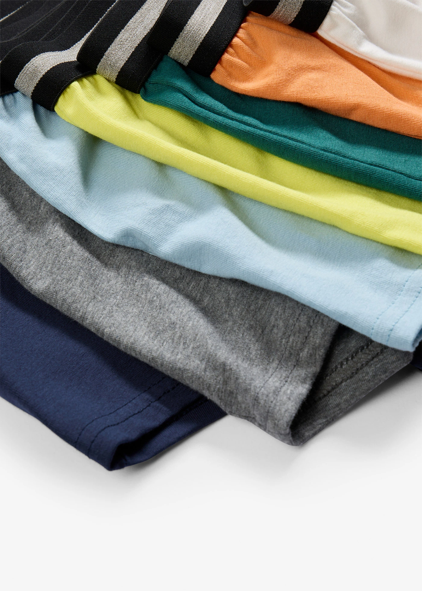Boxershorts met zacht katoen (set van 7) • nectarine+petrol+grijs gemêleerd • bonprix online shop