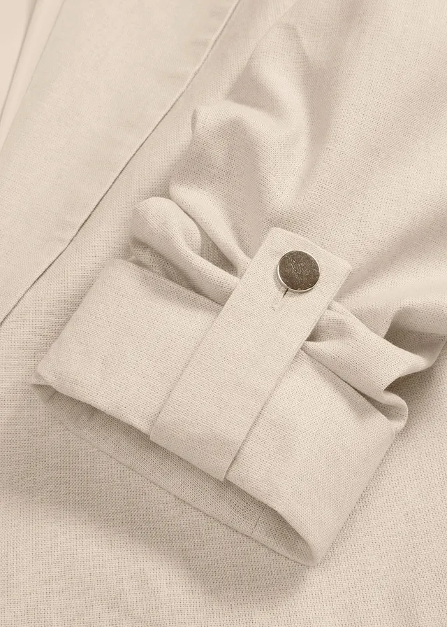Blazer en lin mélangé • sable clair • product-page.page-title-suffix