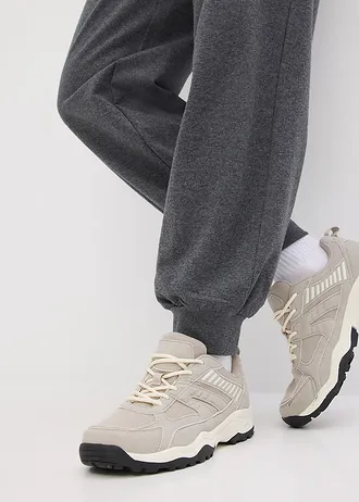 Pantaloni de jogging cu talie elastică • gri melanj • magazin bonprix