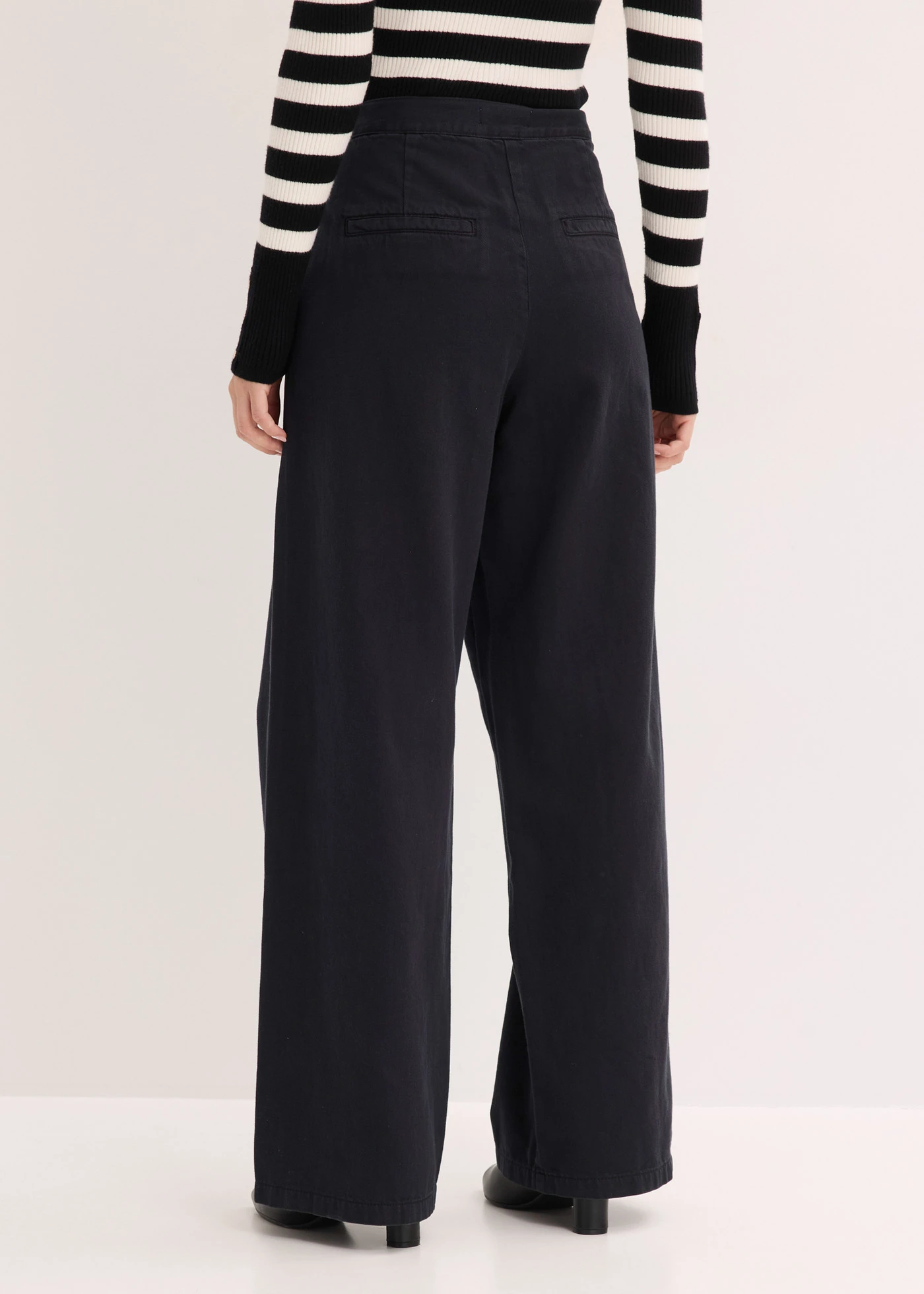 Twill broek van katoen • zwart • bonprix online shop