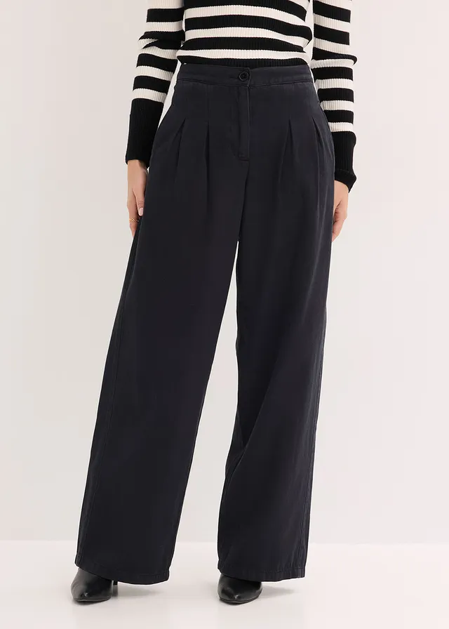 Pantalon en twill 100% coton • noir • product-page.page-title-suffix