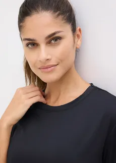 Tricou sport larg cu aspect texturat • negru • magazin bonprix