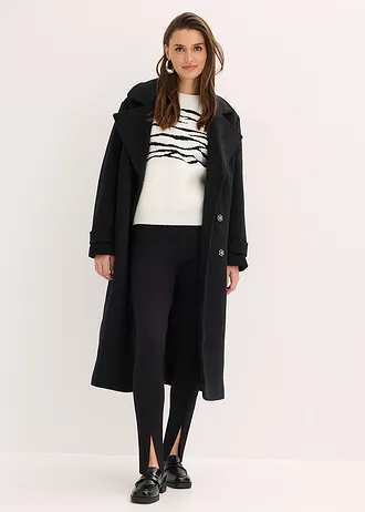 Legging van comfortabel Punto di Roma, Kleur: zwart