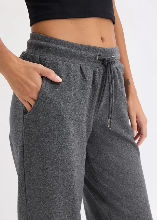 Joggingbroek met elastische tailleband • grijs gemêleerd • product-page.page-title-suffix