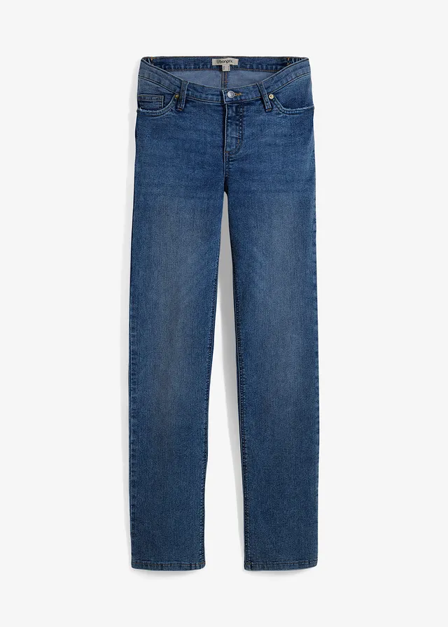 2-in-1 zwangerschapsjeans voor de zwangerschap en daarna, straight
