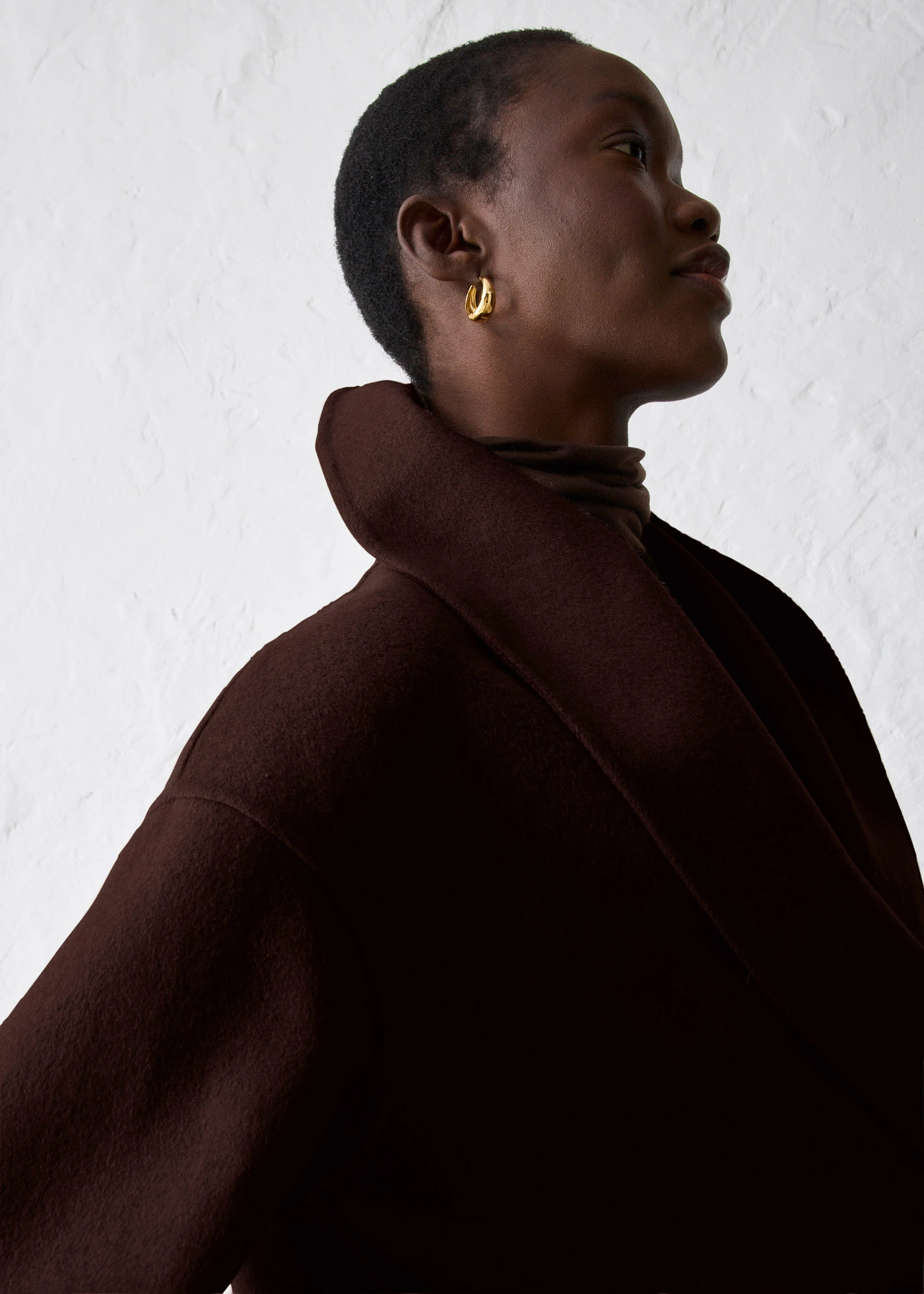 Veste douce et oversize • marron foncé • Boutique bonprix