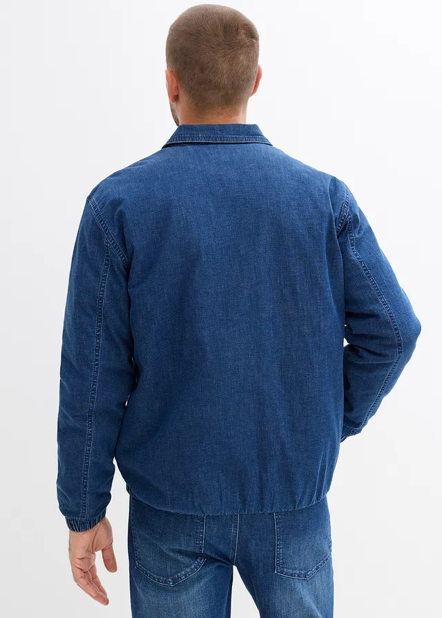 Spijkerjas, regular fit, Kleur: blauw denim