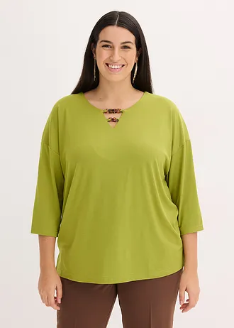 Shirt tuniek, Kleur: mosgroen