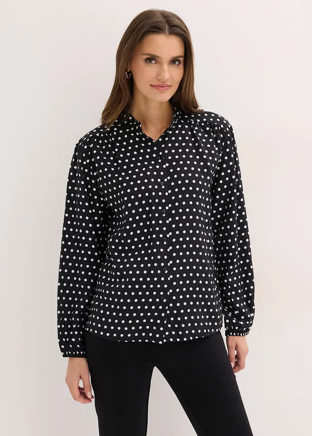 Blouse oversize • noir pois • product-page.page-title-suffix