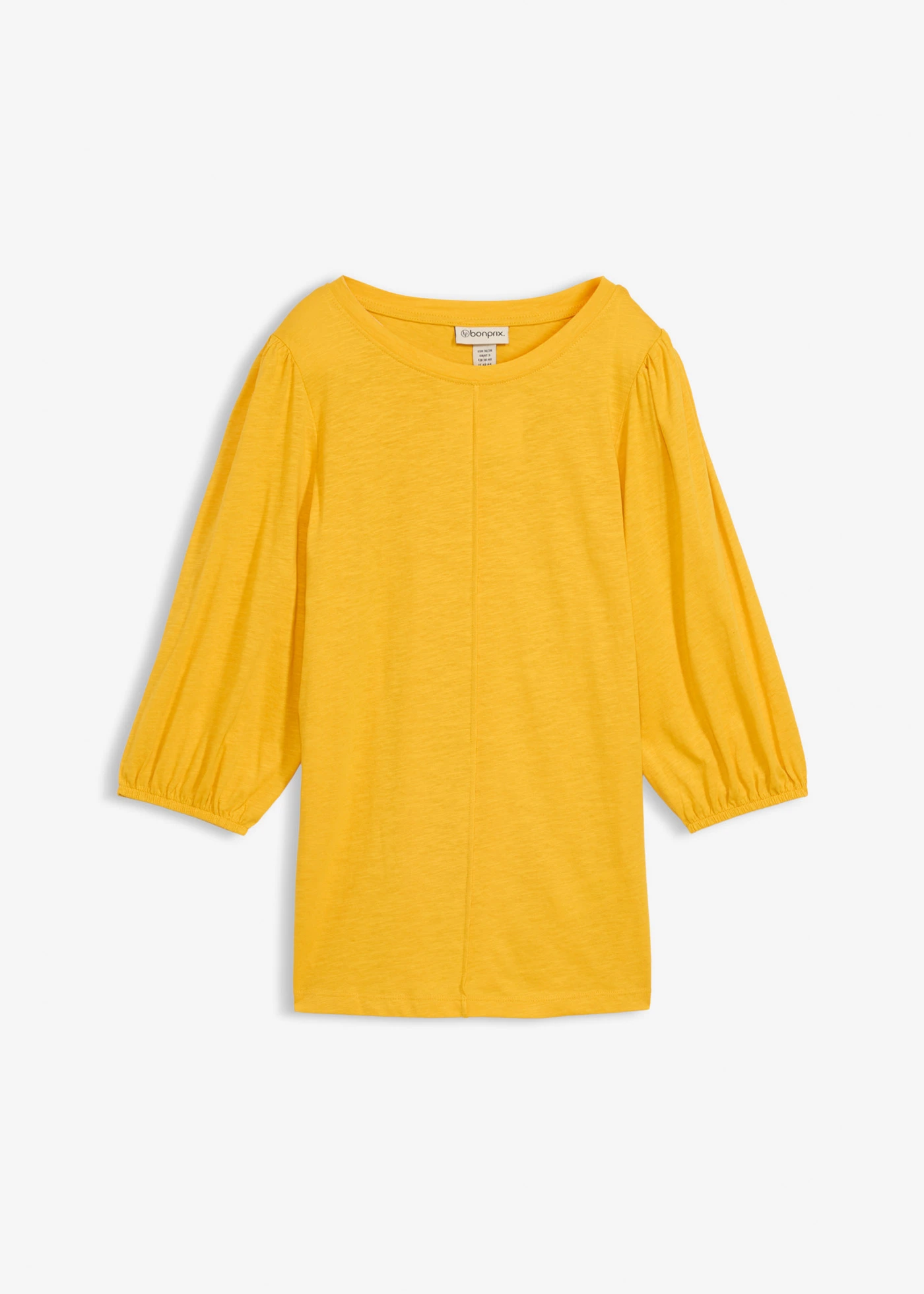 T-shirt van katoen • saffraangeel • bonprix online shop