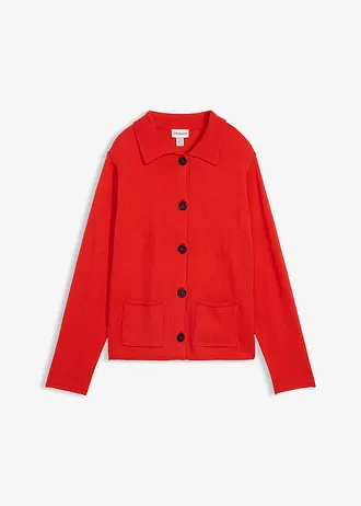 Gilet en maille, Couleur: fraise