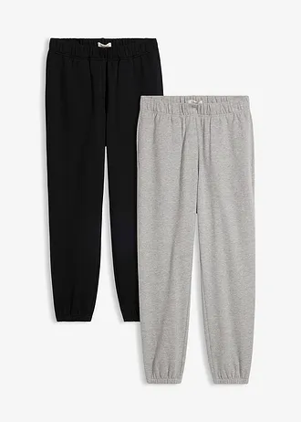 Sweatpants van puur biologisch katoen (set van 2)