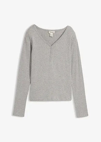 T-shirt manches longues 100% coton