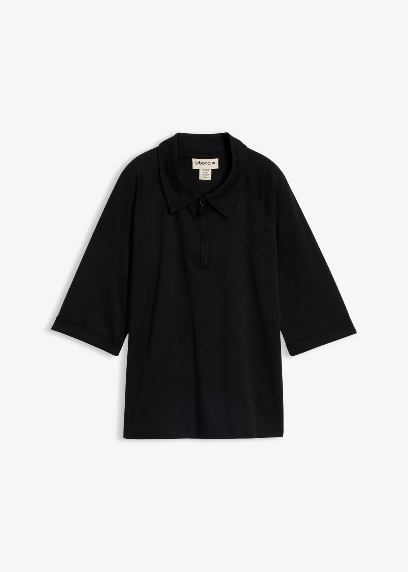 Cămașă cu mâneci scurte • negru • magazin bonprix