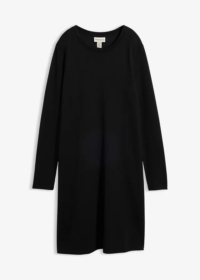 Shirtjurk in A-lijn van viscosemix • zwart • bonprix online shop