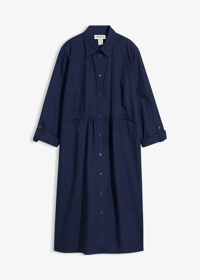 Robe-chemise 100% coton