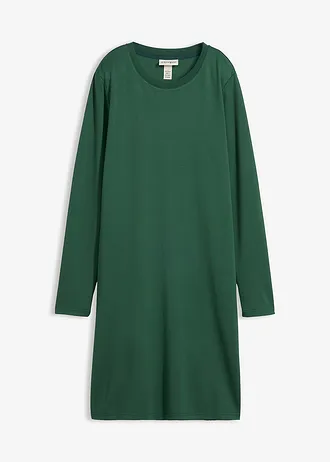 Shirtjurk in A-lijn van viscosemix • donkergroen • bonprix online shop