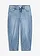 Barrel jeans mid waist, cropped, Kleur: lichtblauw denim
