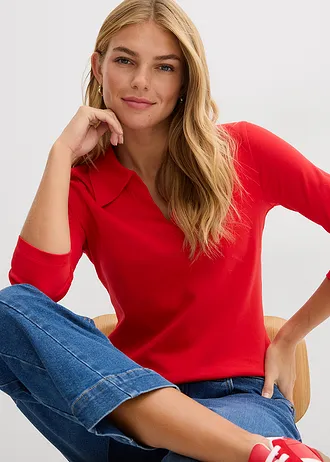 Polo 100% coton • fraise • Boutique bonprix