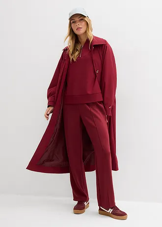 Pantalon sweat doux en néoprène • rouge rubis • Boutique bonprix