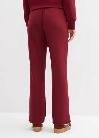 Scuba sweatpants van een zachte viscosemix • robijnrood • bonprix online shop