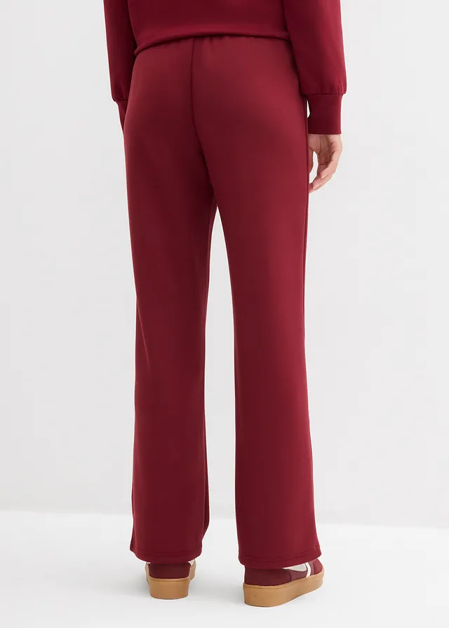 Scuba sweatpants van een zachte viscosemix • robijnrood • product-page.page-title-suffix