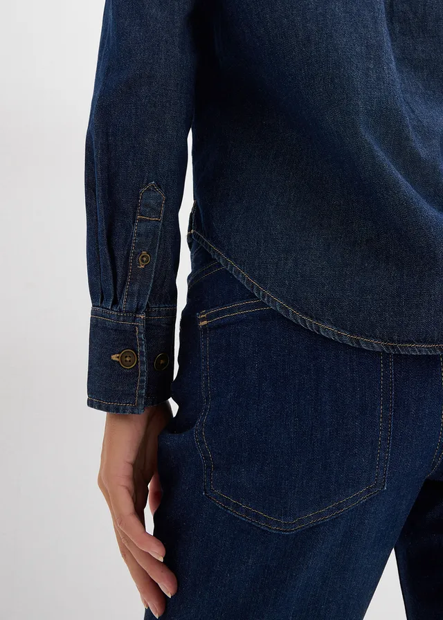 Tunique en jean • bleu foncé denim used • product-page.page-title-suffix