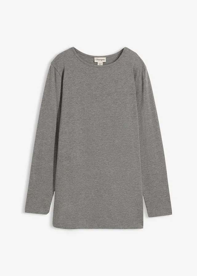 Longshirt van biologisch katoen